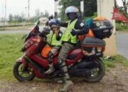 Kisah Ayah dan Anak Usia 4 Tahun Naik Motor dari Jambi Sampai Ke Mekkah