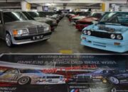 Komunitas Mobil Classic BMW Dan Mercedes, Meski Beda Tetap Bareng