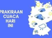 BMKG : Prakiraan Cuaca Untuk Wilayah Jabar Siang dan Sore Ini