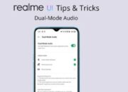 Cara mengaktifkan dan menggunakan Dual Earphones di realme UI