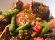 Resep Hati Ayam Campur Kacang Panjang