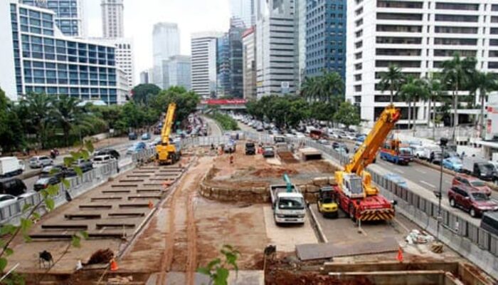 Sempat Berhenti, Konstruksi Proyek MRT Jakarta Fase II Sudah Dimulai Lagi