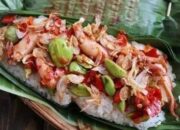 Resep Nasi Bakar Cumi Asin Pete