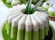 Praktis Membuat Kue Putu Ayu Pandan