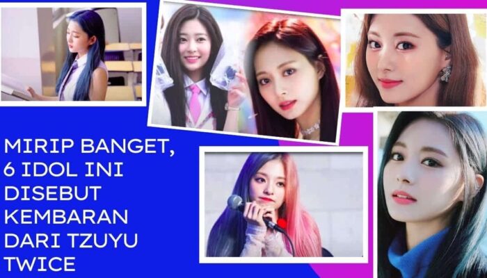 Mirip Banget, 6 Idol ini disebut Kembaran dari Tzuyu TWICE