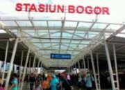 Stasiun Bogor Yang Teramai  Pada Libur Lebaran