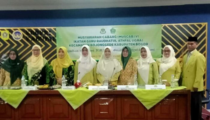 Bunda Lala Terpilih Jadi Ketua Ikatan Guru Raudhatul Athfal Kecamatan Bojonggede Periode 2024 – 2027