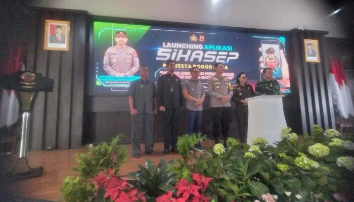 Polresta Bogor Luncurkan Aplikasi Sikasep              