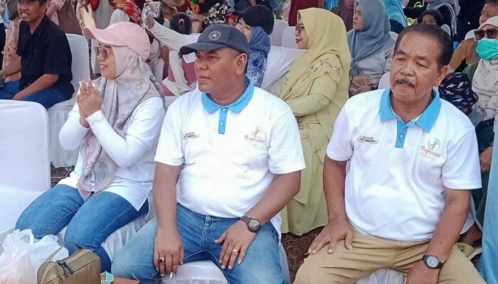 HUT Desa Puspasari ke-40 Cukup Meriah Dengan Pesta Rakyat Panggung Dangdutan Dan UMKM