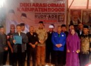 10 Ormas Deklarasi Dukungan Rudy-Jaro Ade Nomor Urut 1 di Pilkada