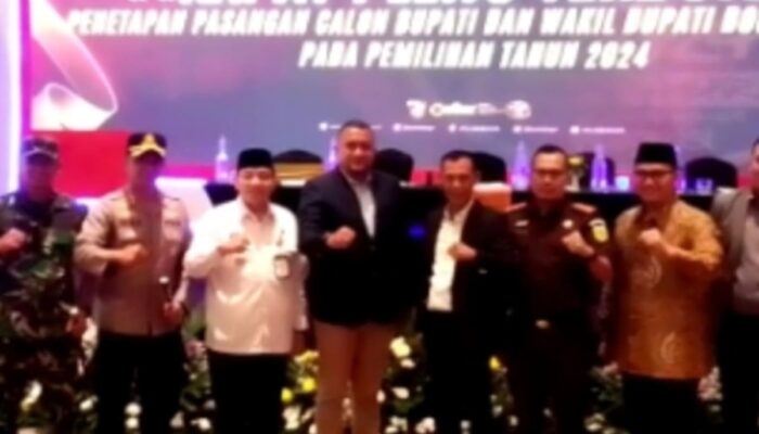 Rapat Pleno Terbuka KPU Penetapan Bupati Bogor Terpilih Dan Wakilnya