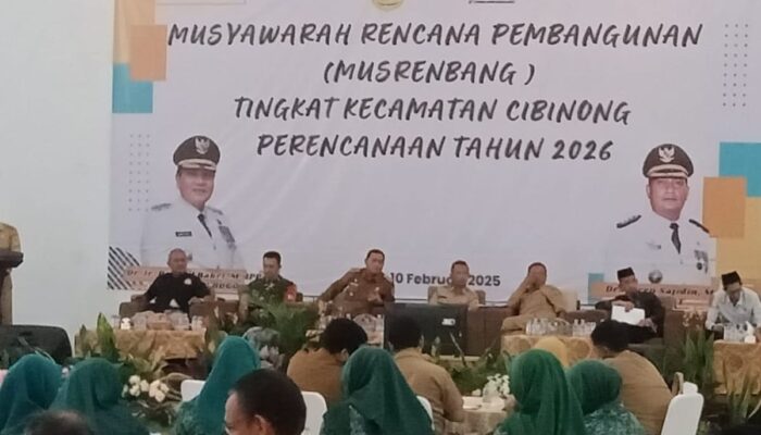 Pemkab Bogor Gelar Musrembang Di Kecamatan Cibinong Dalam Rencana 2026